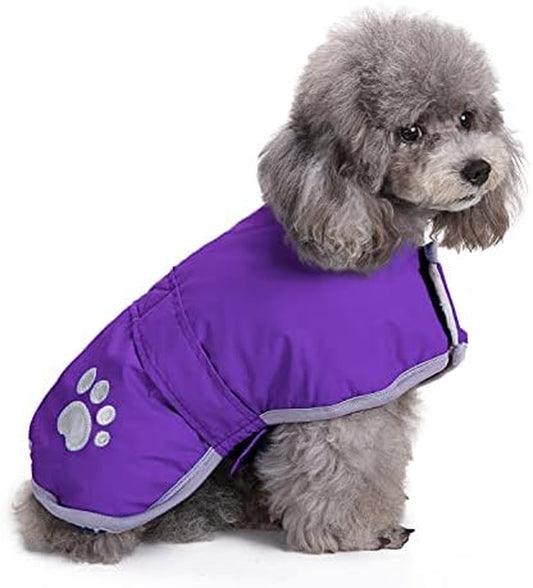 Dog Winter Coat, Cold Weather Fleece Dog Jacket, Small Dog Coat