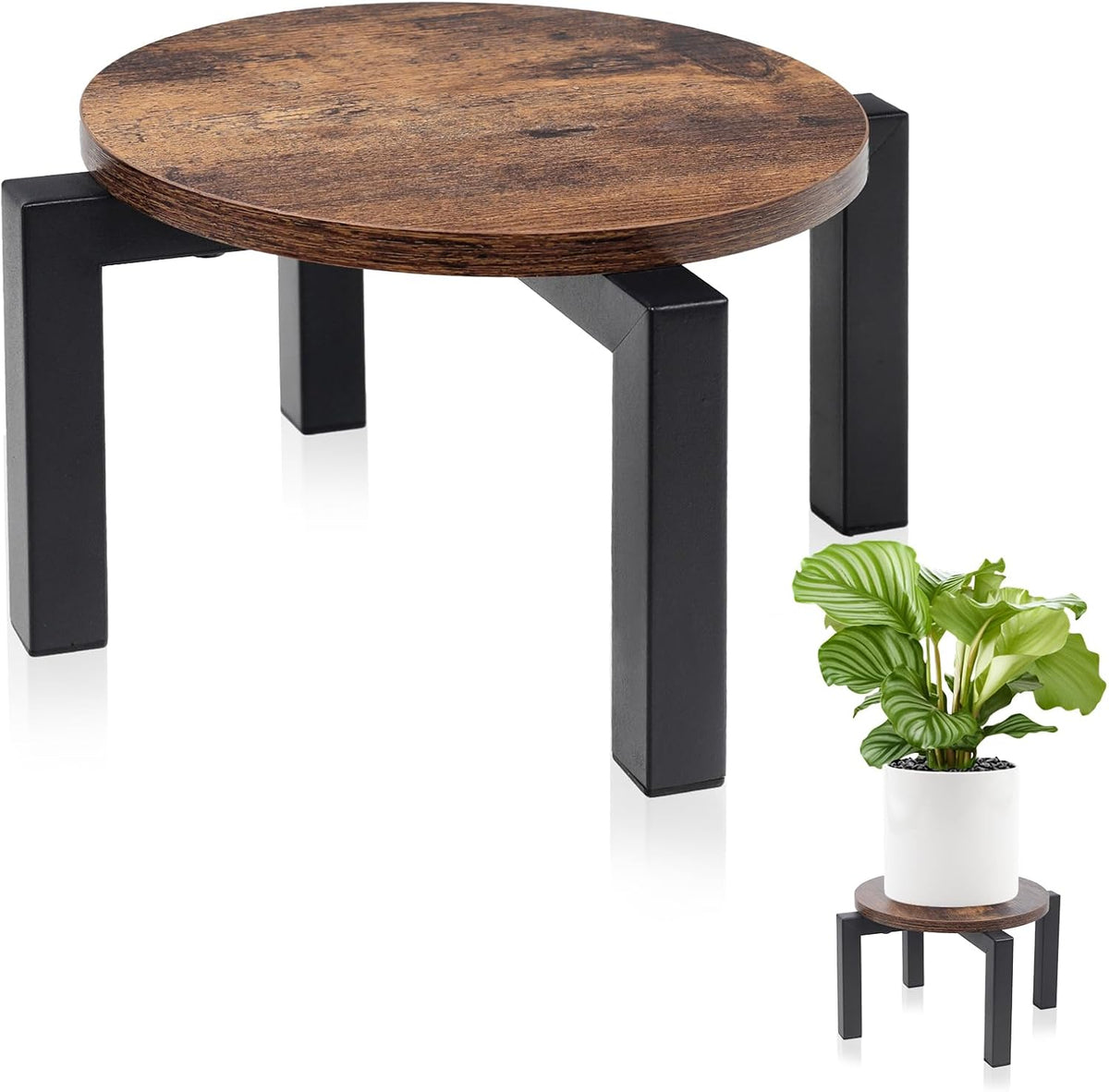 Vigordream Plant Stand Indoor, Heavy Duty Sturdy Metal Plant Pot Holder