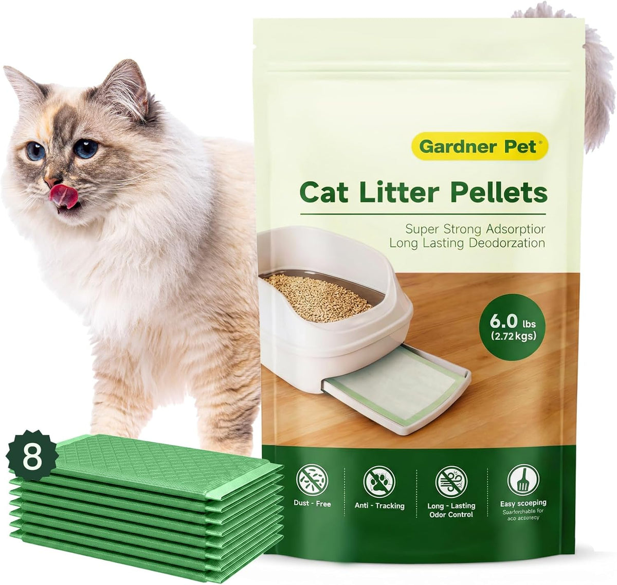 Gardner Pet Zeolite Cat Litter Pellets