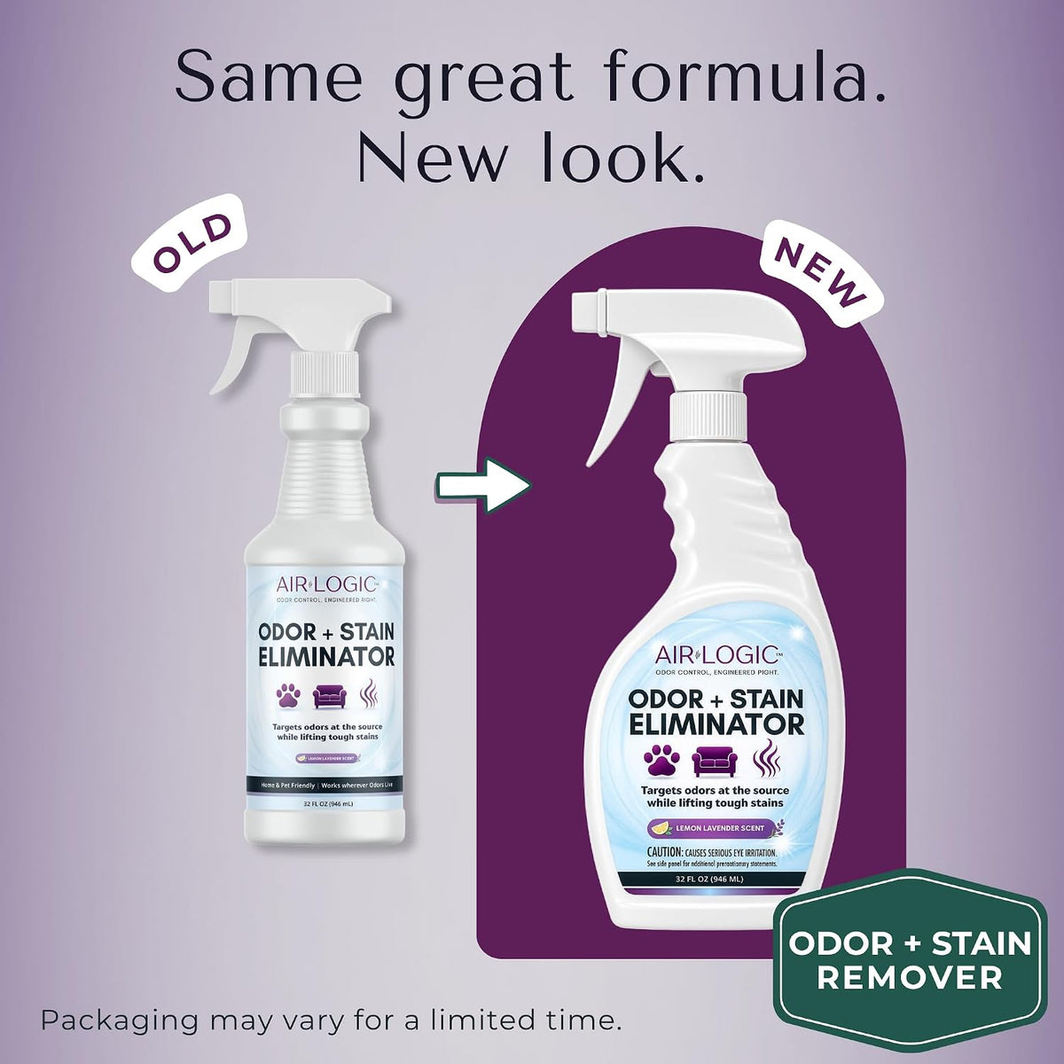 Odor Eliminator Spray, Fast Relief & Long-Lasting Action, 32 Fl Oz