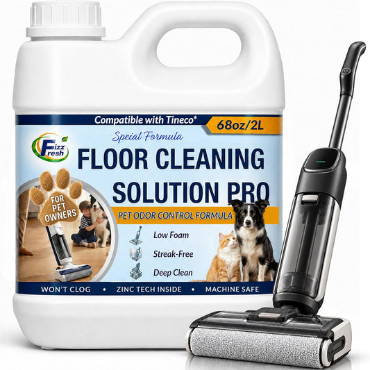 Floor Cleaning Solution Refill Compatible with Tineco, 68 Fl Oz Unscented, Pet Urine Odor, Robot Vacuum Mop, Cordless Wet/Dry Vacuum Mop, Ifloor Series, FLOOR ONE S3/S5/S6/S7/S9