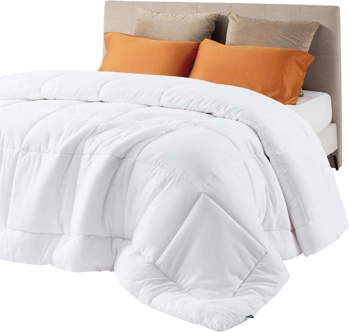 Bedsure Comforter Duvet Insert, Quilted Bedding Blanket, Oeko-Tex