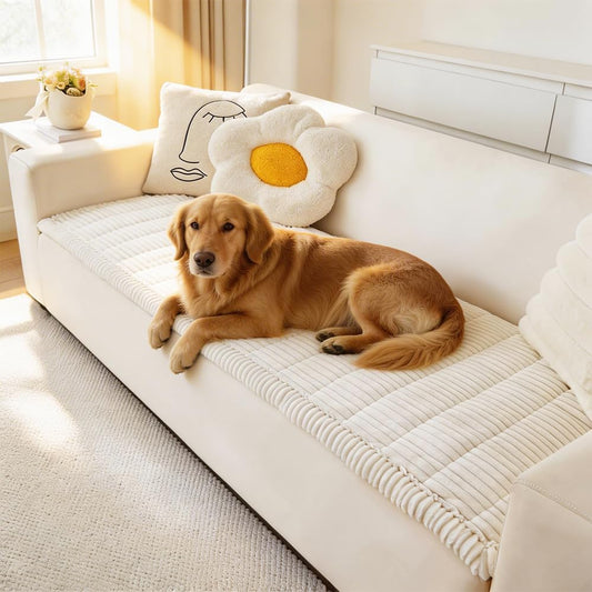 Awjcsv Couch Covers for Dogs Washable, Non Slip Sofa Protector Pet Friendly