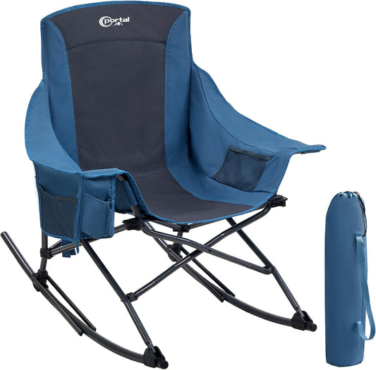 Portal Outdoor Rocking Camping Chair Folding Portable Rocker