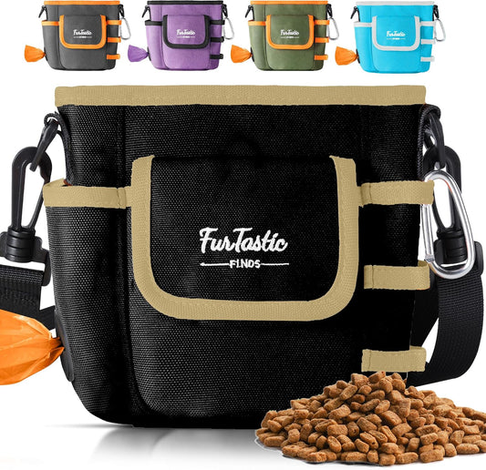 Dog Treat Pouch with Magnetic Closure for Pet Training