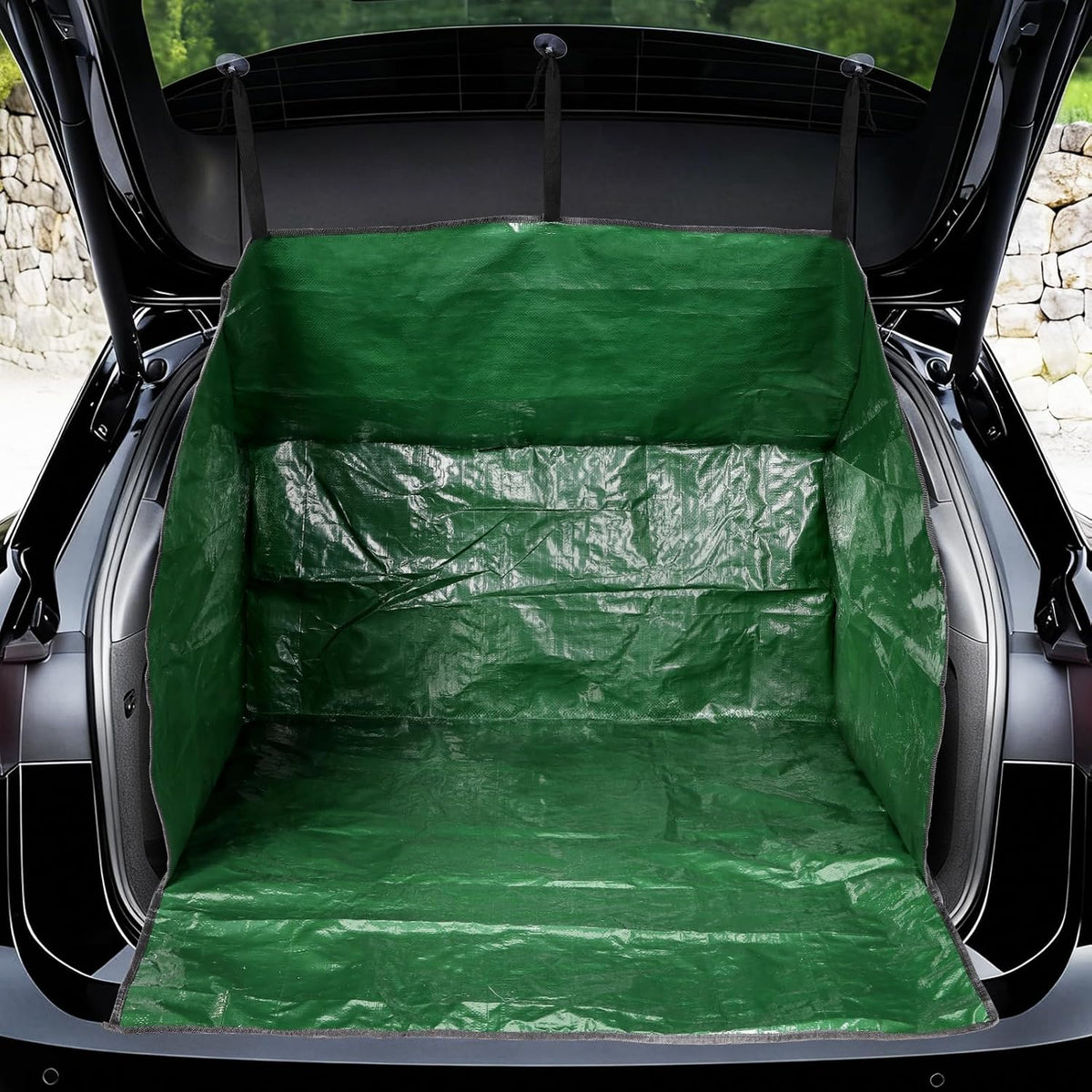 Cargo Liner for SUV, Waterproof SUV Trunk Liner, Reusable & Foldable