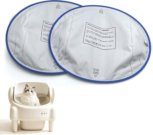 Newke Upgraded 2 Pack Waterproof Pad for PARUUNTYS Self-Cleaning Litter Box