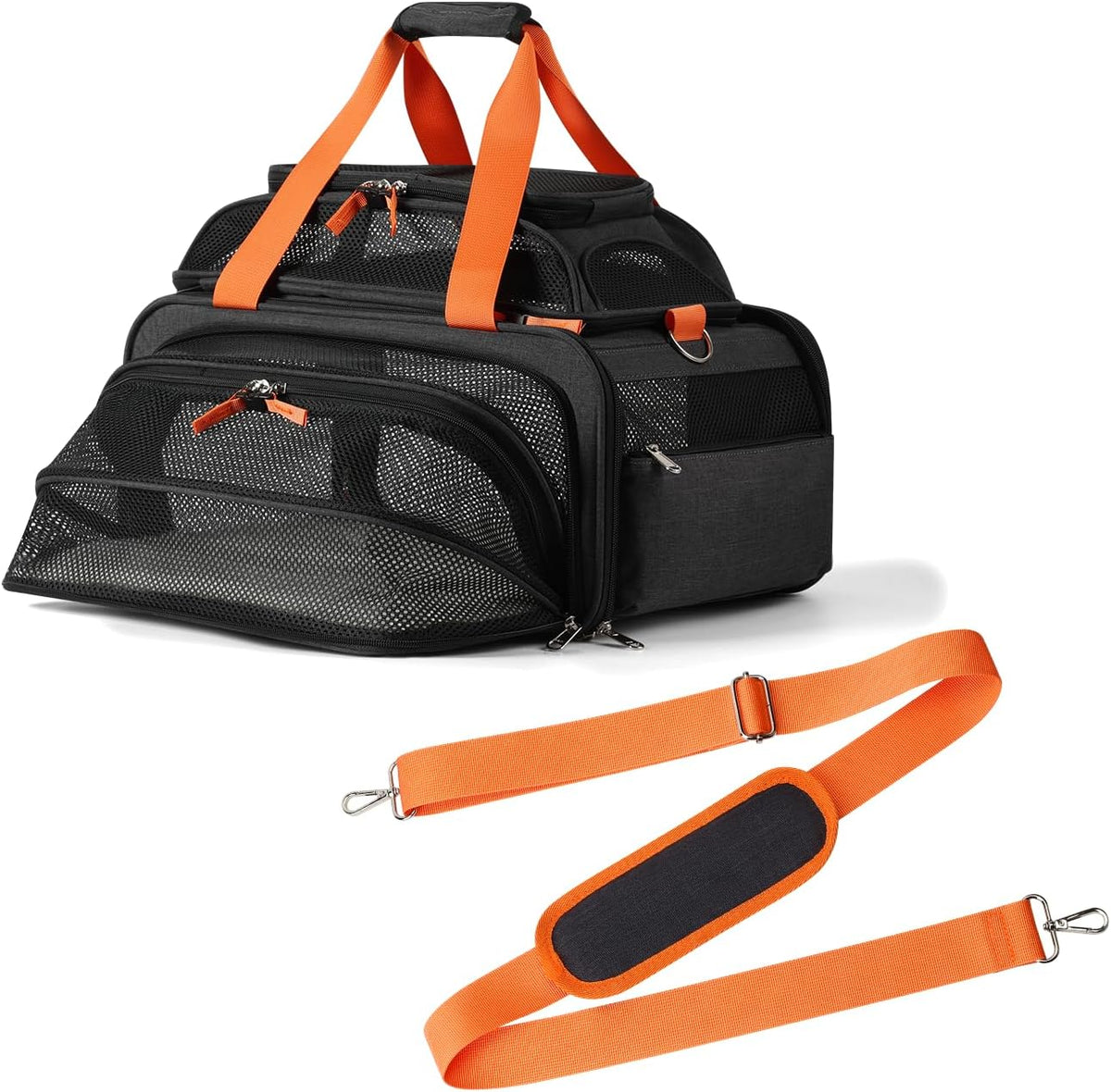 17X12.5X8.5 Soft-Sided Pet Carrier,For Extra-Small Dog/Medium Cat