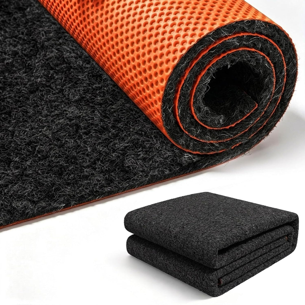 Oil Mat for Garage Driveway 72X60" 1/4" Thick Oil Drip Rubber Mat under Car