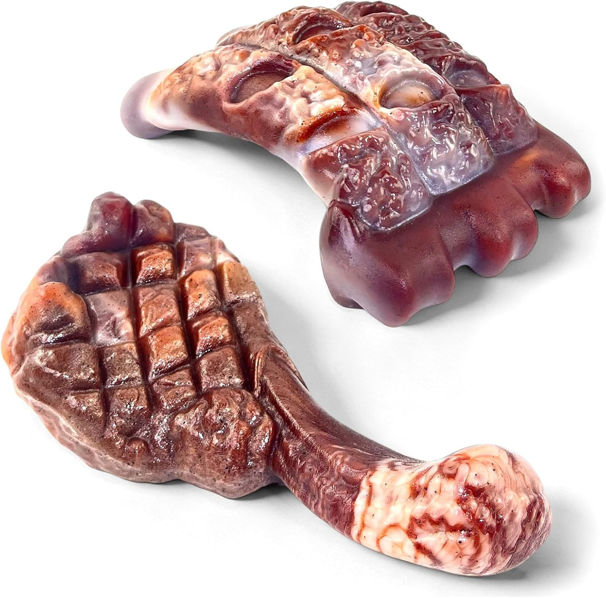 Fuufome Tough Dog Chew Toys for Medium & Large Aggressive Chewers, 2 Pack