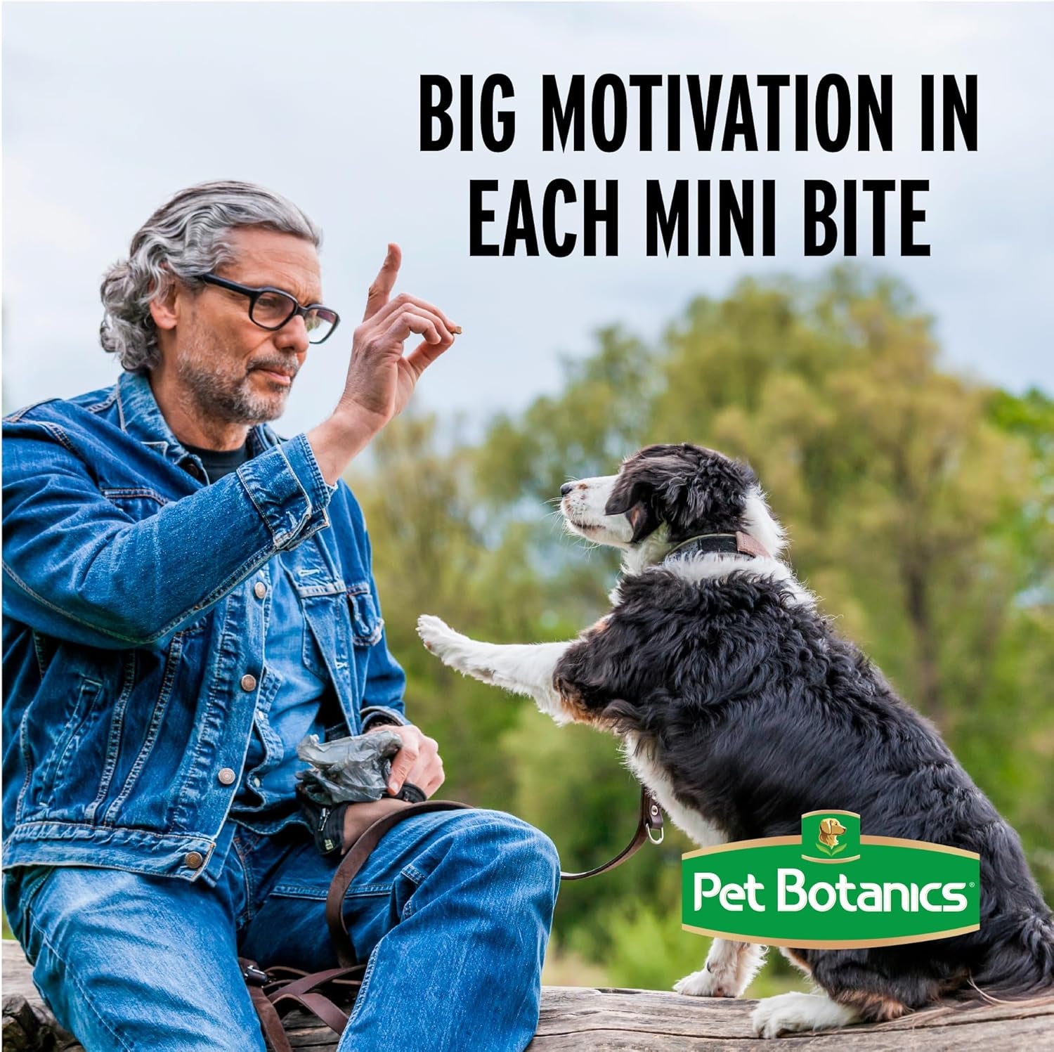 Pet Botanics 20 Oz. Pouch Training Rewards Soft & Chewy, Bacon Flavor, with 500 Treats per Bag, the Choice of Top Trainers