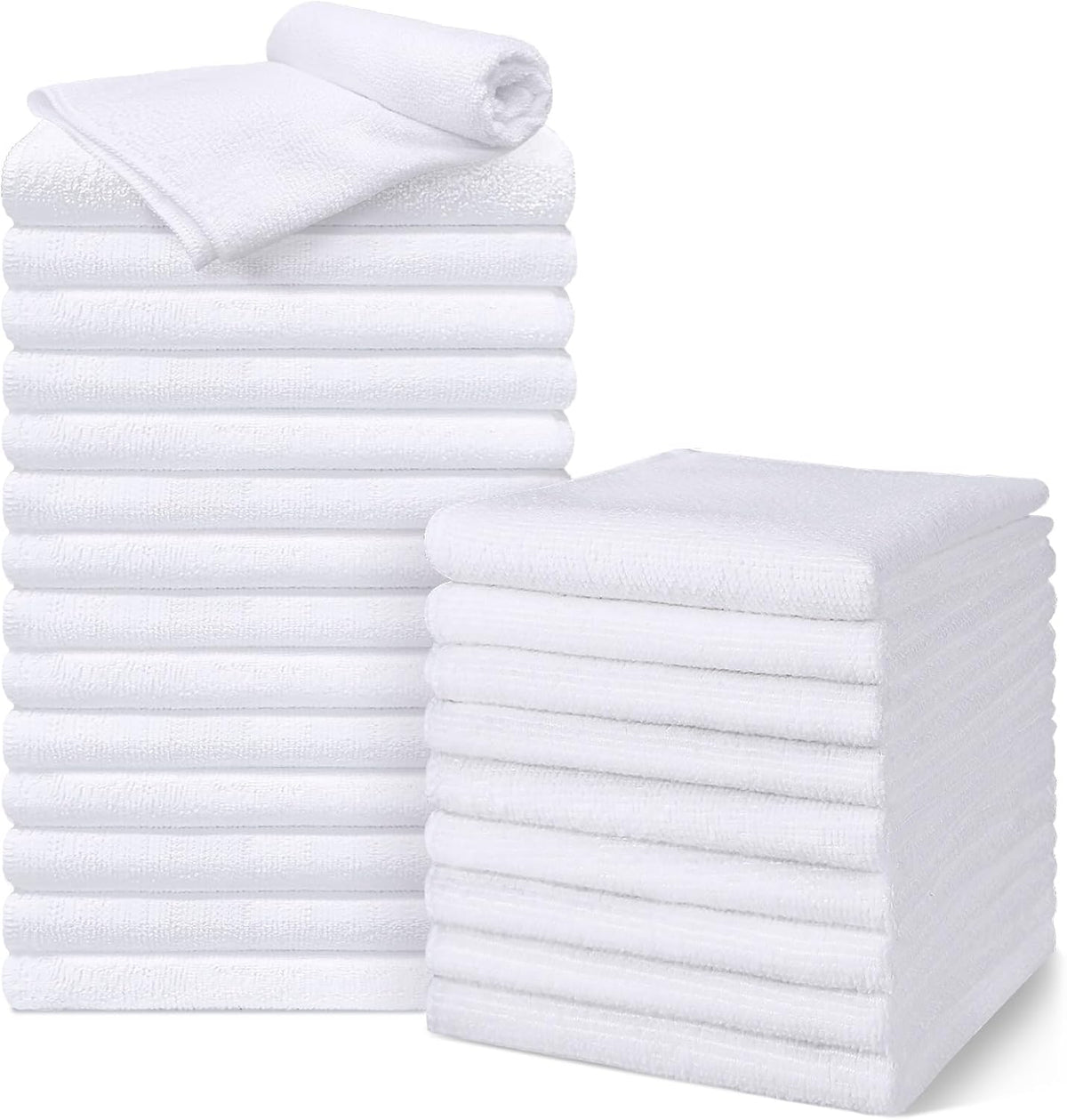UNIMADE Salon Towels 24 Pack, Super Soft Microfiber Hand Towel
