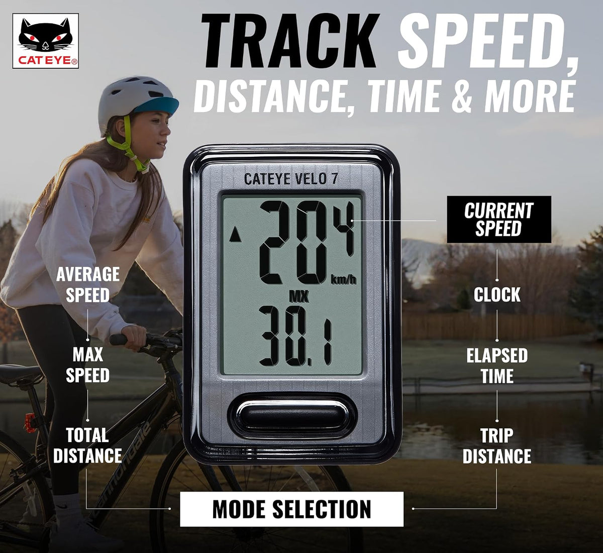 CATEYE Wired Bike Computer