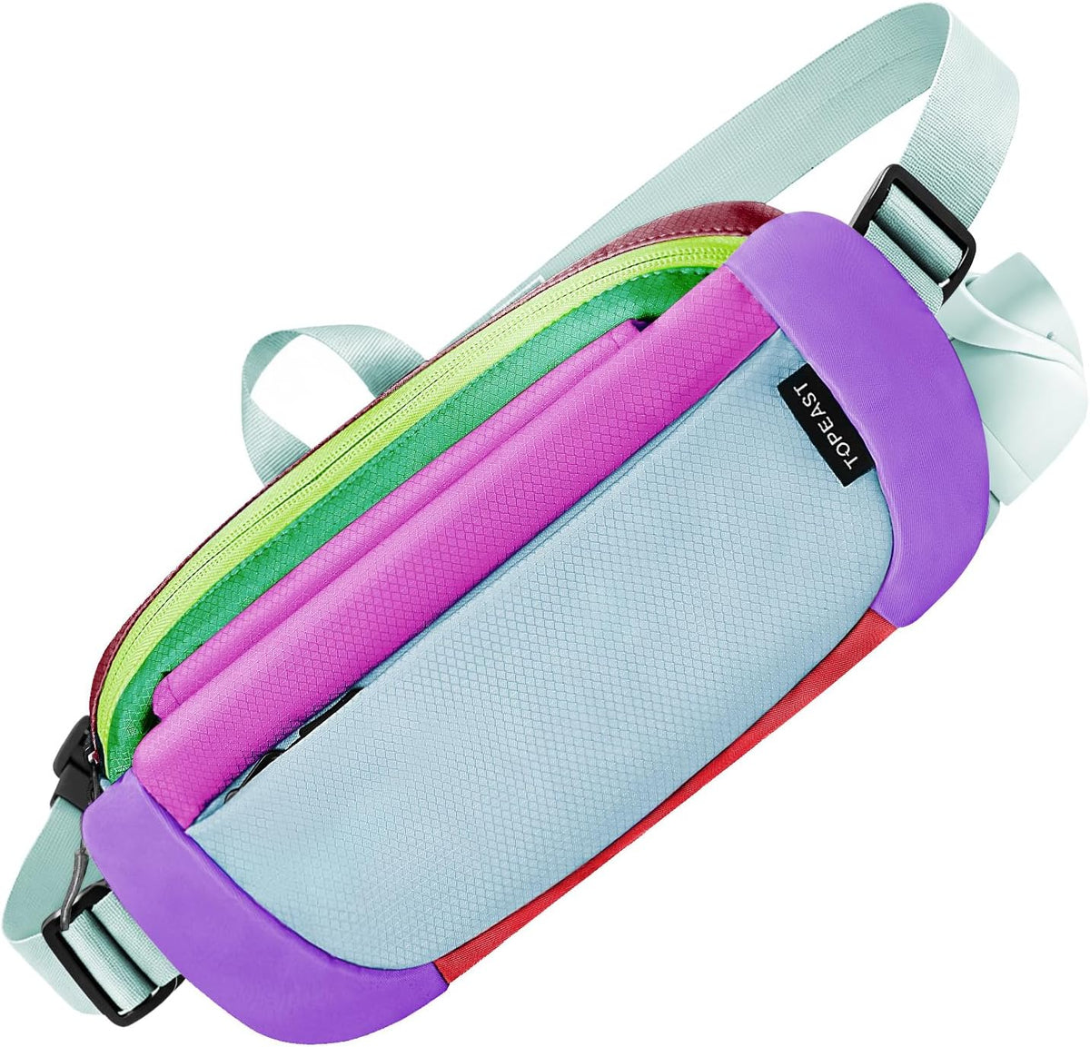 TOPEAST Waist Pack Large Capacity Fanny Pack with Water Bottle Pocket