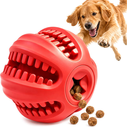 Dog Puzzle Toy for Large Dogs,Interactive Treat-Dispensing Ball