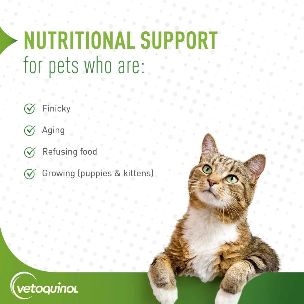 Vetoquinol Nutri-Cal - High-Calorie Nutritional Gel - Supports Daily Nutrition for Picky Eaters - Essential Nutrients & Vitamins for Cats & Dogs - Easy Feeding Oral Gel - 4.25 Oz
