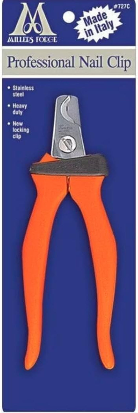 Millers Forge Nail Clipper W/Orange Handle
