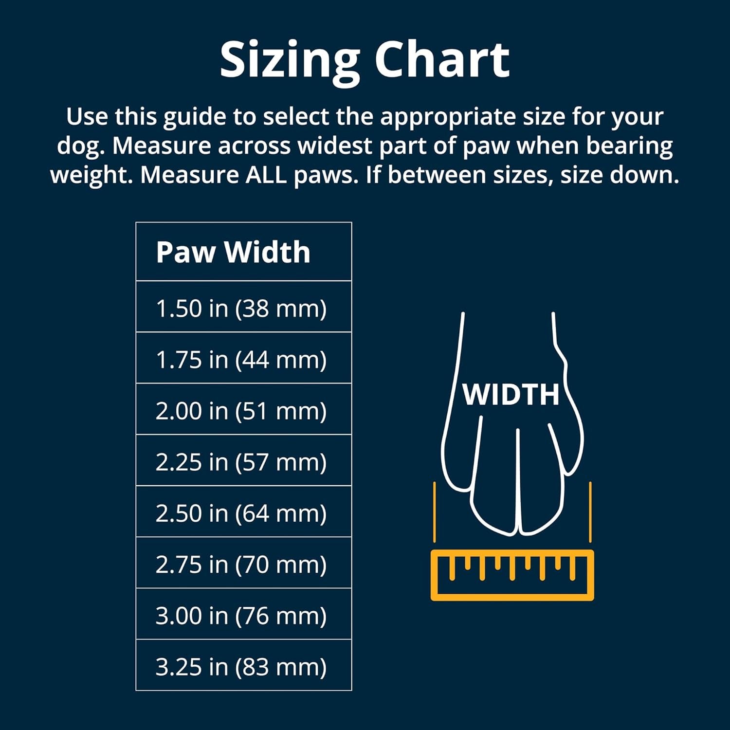 Ruffwear, Summit Trex Dog Shoes, All-Season Paw Protection with Durable Non-Slip Grip & Stay-Put Fit for Everyday Adventures, Sunrise Yellow, 2.50"