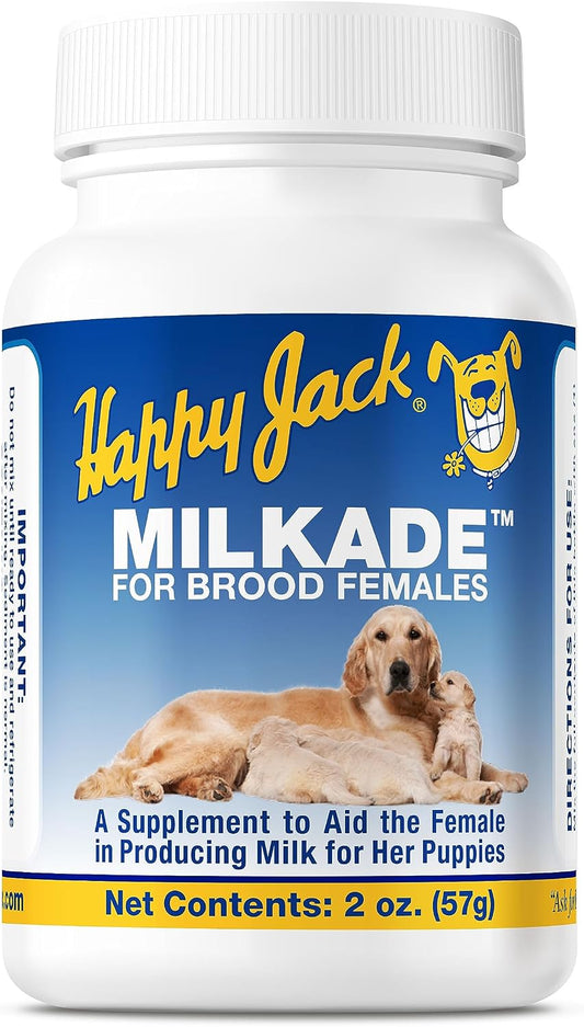 HAPPY JACK Milkade Dog Breeding & Nursing Supplies, 2 Oz