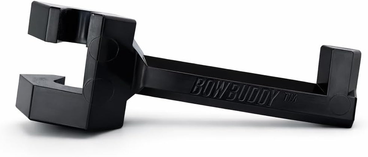 Bow Buddy Hard Hat Buddy Truck Headrest Hard Hat Hanger & Gear Holder – Heavy Duty, 100+ Lb Capacity, BLACK Made in USA