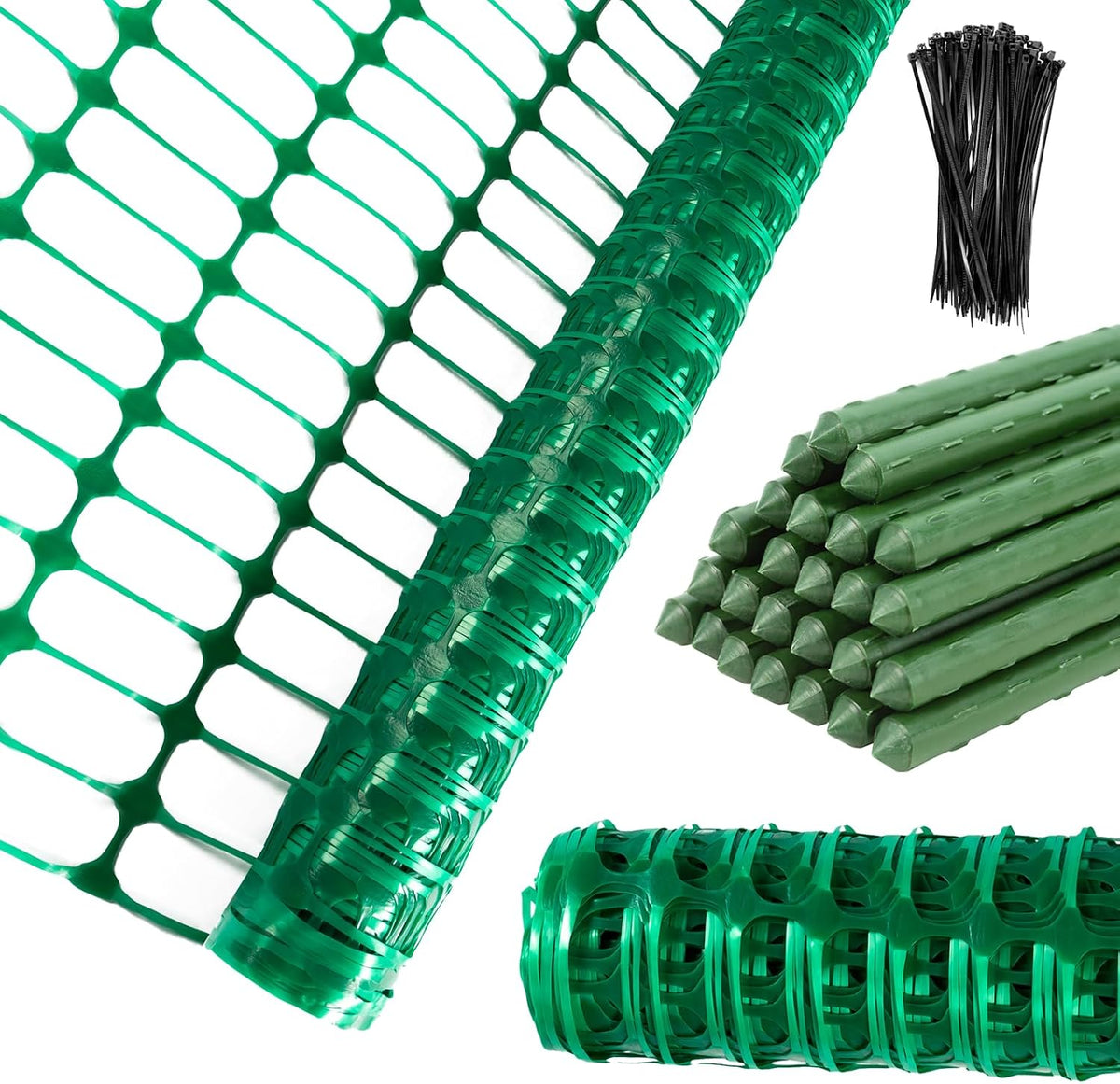Plastic Fencing Temporary Fence,Snow Fence 4X100 with Stakes