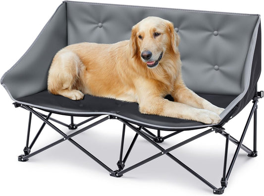 Elevated Dog Bed Portable Camping Chair, 29 X 45 X 20 Inches, Check