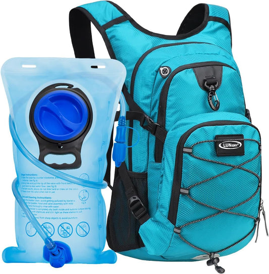 Hydration Backpack with 3L Water Bladder, Insulated Running Hydration Pack Hydropack, Lightweight Water Backpack for Hiking Cycling Camping Biking for Men Women