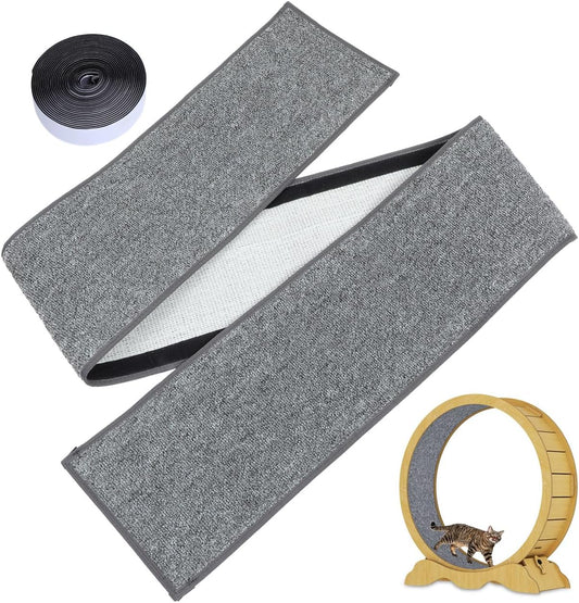 Toddmomy Cat Wheel Replacement Felt Pad for Running Wheel Mat Nonskid Cushion Accessory Small Size Felt Mat Fitness