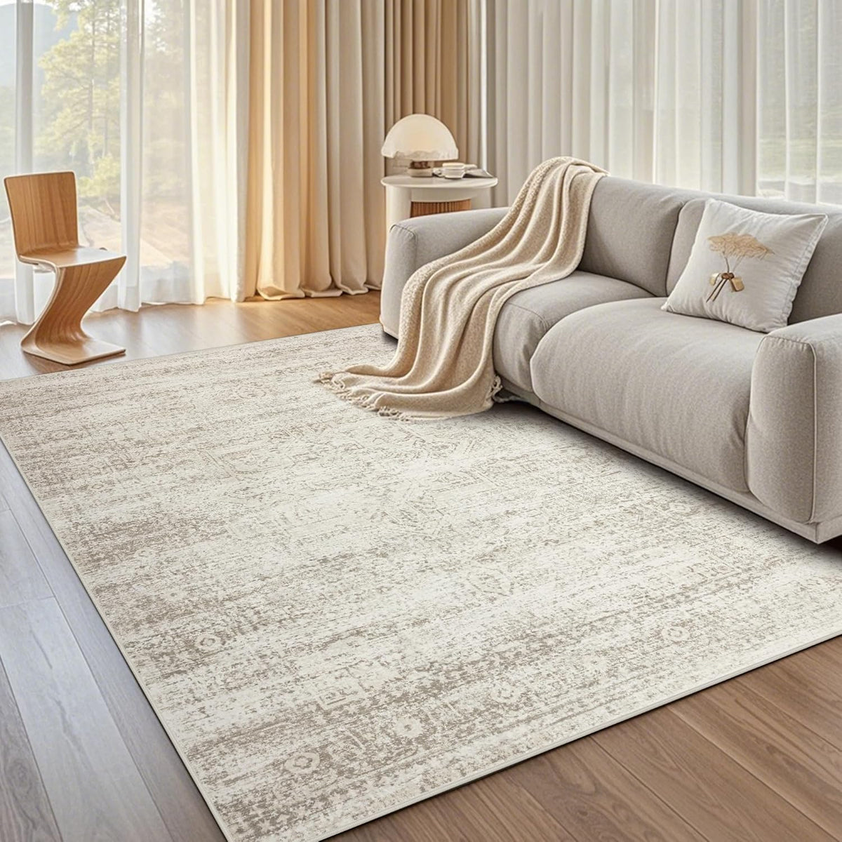 Washable Rugs 5X7 Area Rugs for Living Room,Bedroom,Dining Room Carpet