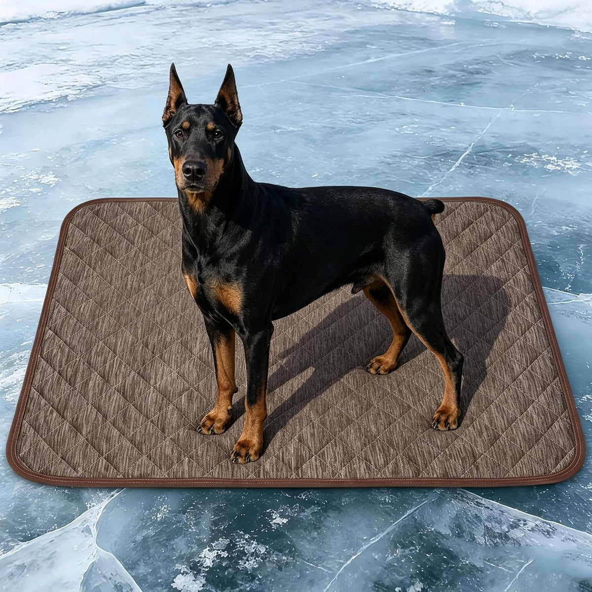 Cooling Mat for Dogs, 40''X28'' One-Way Dog Cooling Mat