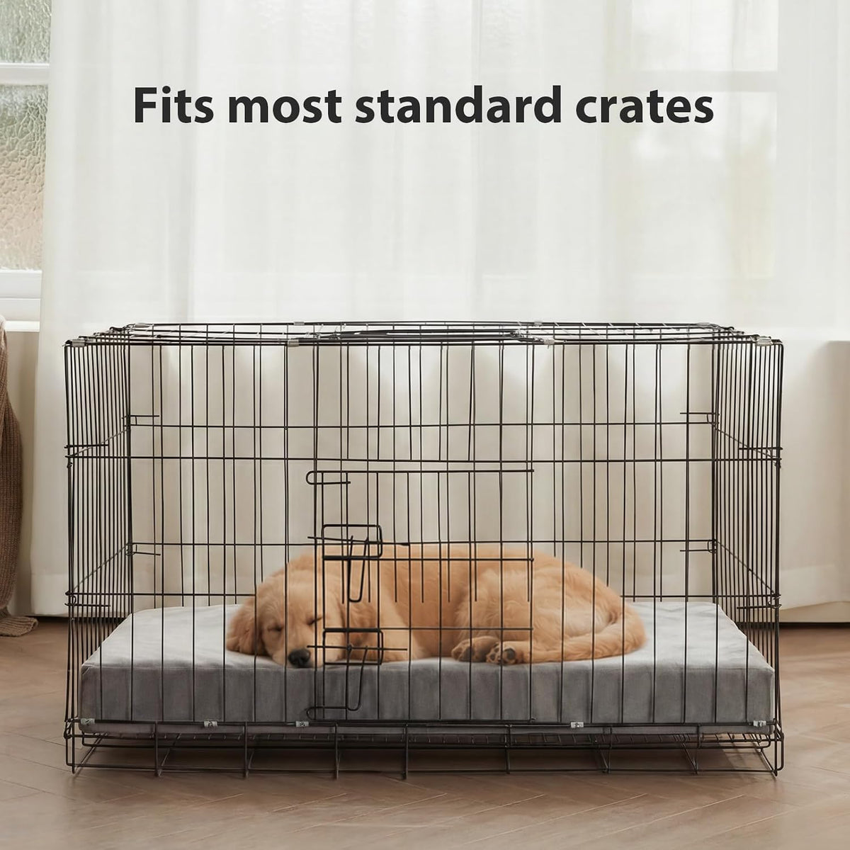 RRPETHOME Indestructible Dog Beds for Aggressive Chewer, Chew Proof Dog Bed
