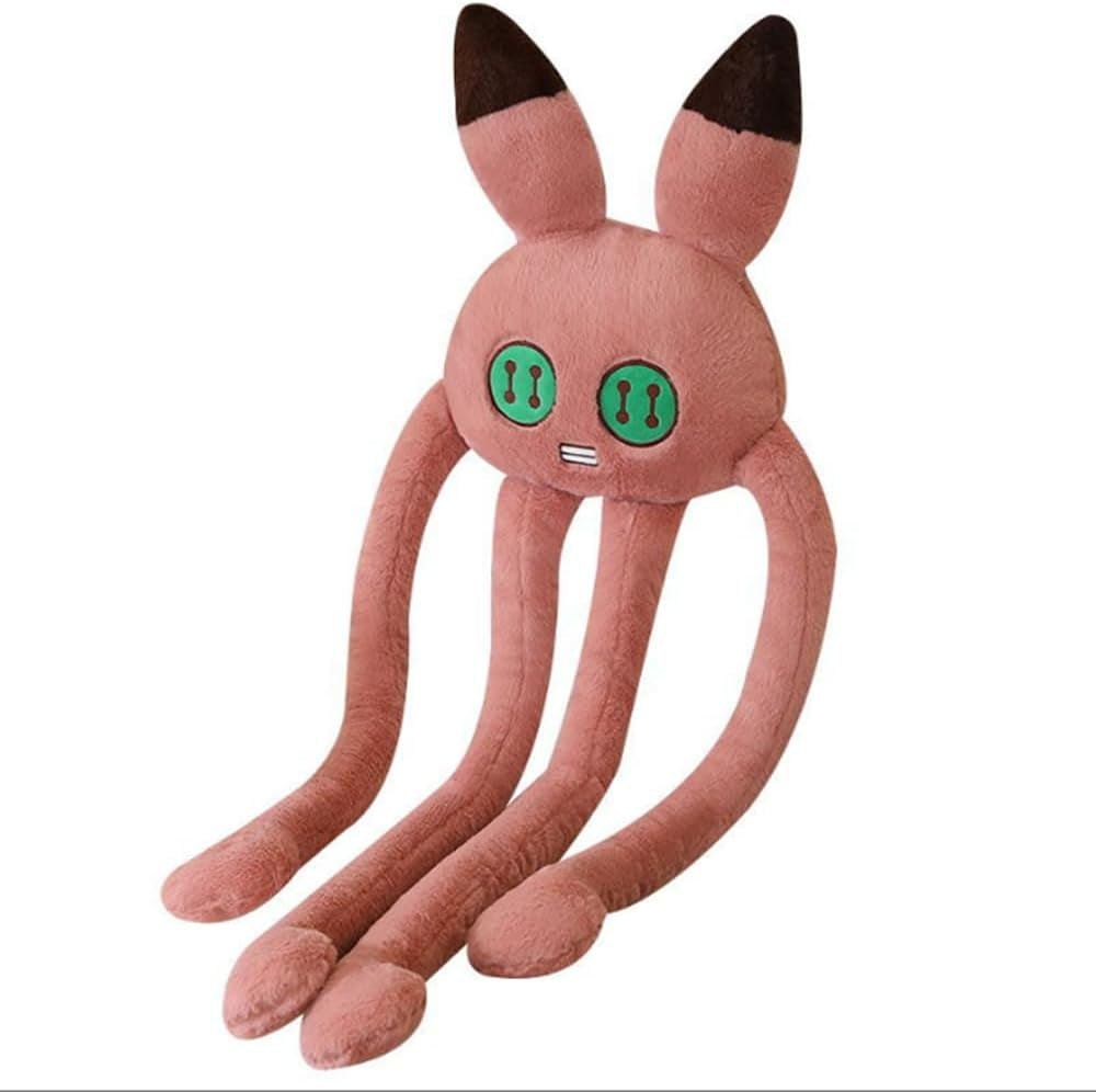 JPORSHU Long Cat Plush Kawaii Body Pillow，39" Cute Black Cat Stuffed Animals Soft Plushies，Octopus Tentacle Long Cat Throw Pillow，Gift for Girlfriend Kids (Octopus Rabbit)