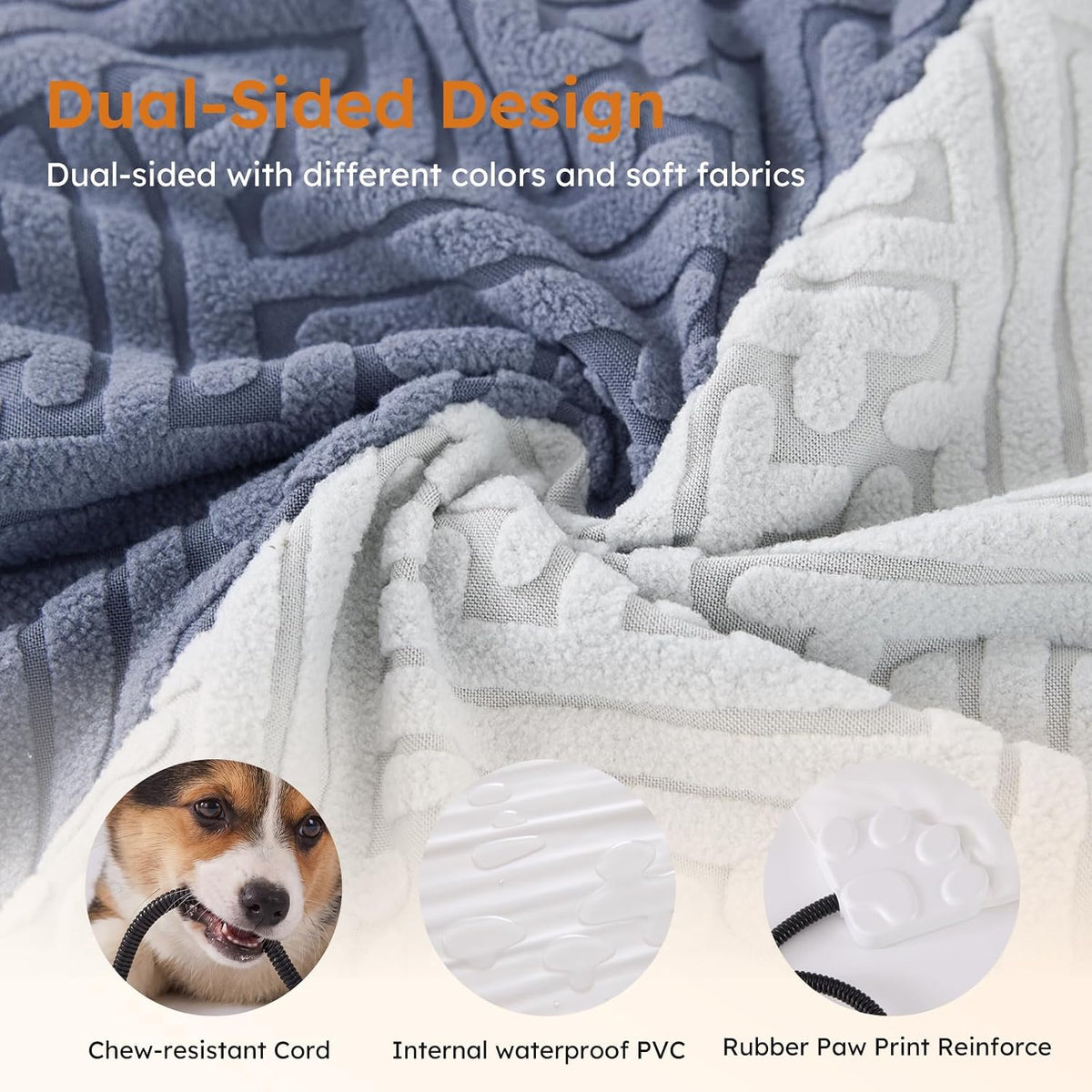 ZOMISIA Cat Heating Pad, Heated Cat Bed Indoor, 11 Temp & 25 Timer Settings