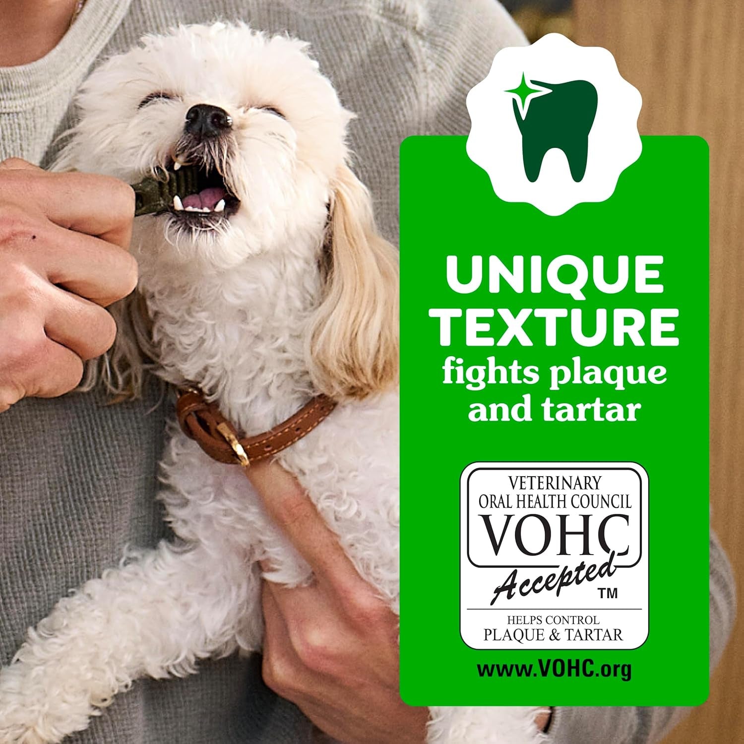 Greenies Dental Treats for Dogs, Veterinarian-Recommended Aging Care Adult Natural Dental Dog Treats, Teenie Size, 27 Oz. Pack, 96 Count