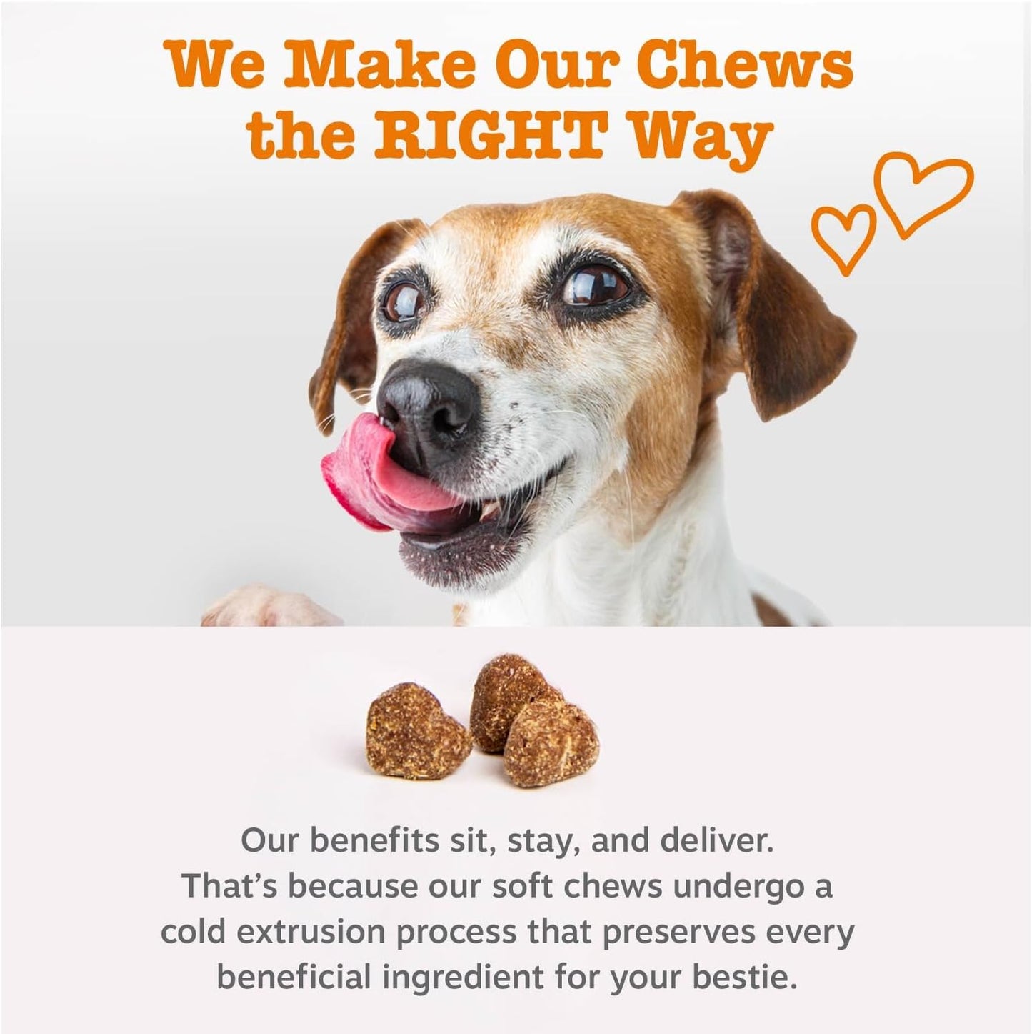 Zesty Paws Allergy Immune Bites - Dog Allergy Chews, Dog Probiotics for Itchy Skin and Ears, Peanut Butter, 90Ct