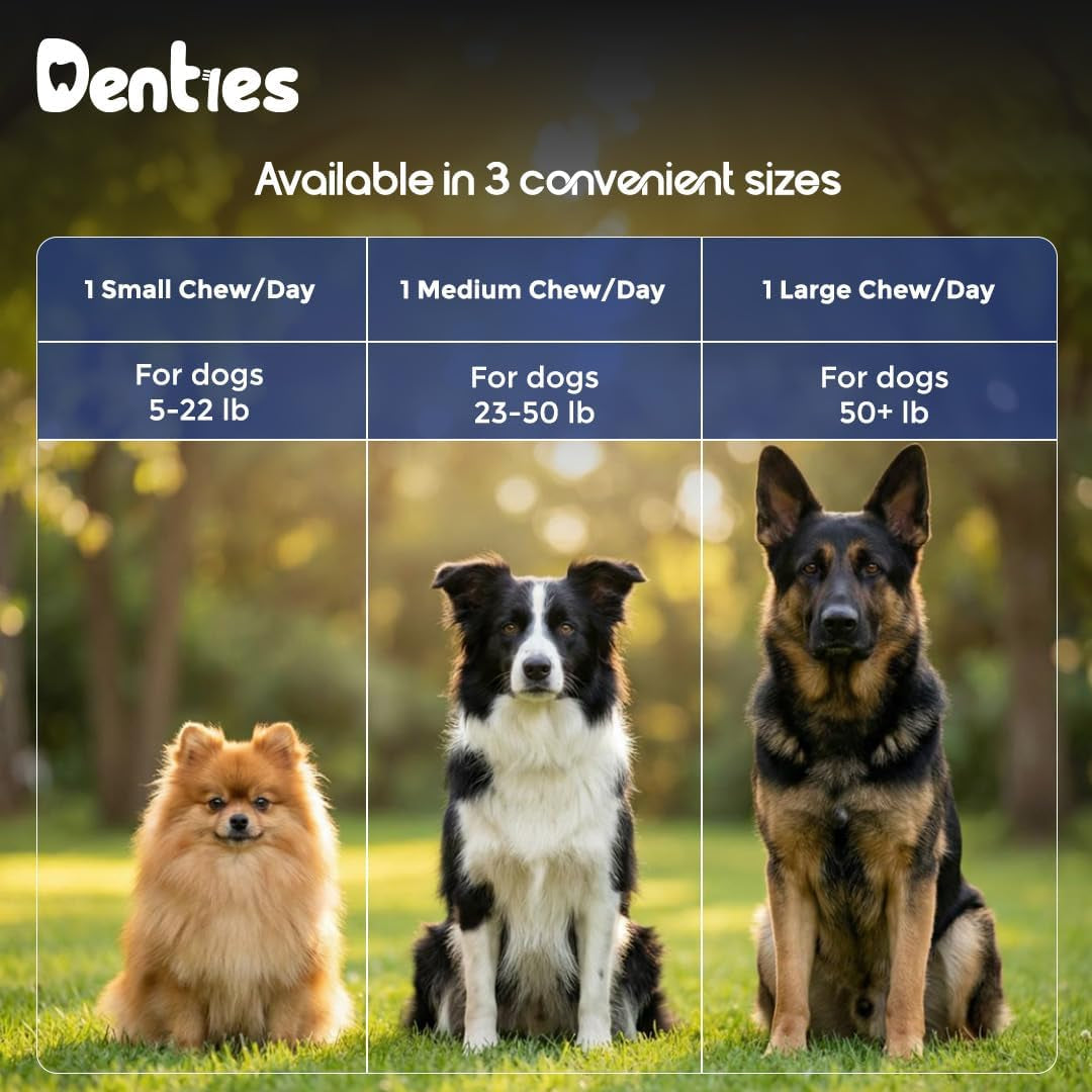 Dental Chews for Dogs – Vet Recommended Dental Dog Treats for Tiny/Small Dogs(Up to 22 Lbs), Cleans Teeth, Freshens Breath, Reduce Plaque & Tartar,Mint Chicken & Beef Recipe,16Oz Pack,57 Count