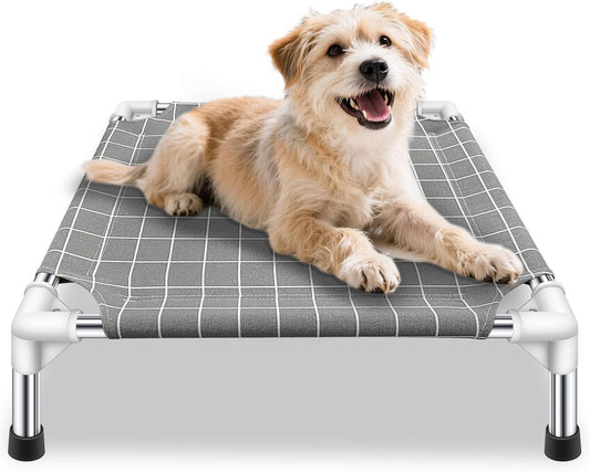 Elevated Pet Bed Dog Cot- Raised Pet Bed for Small Dogs