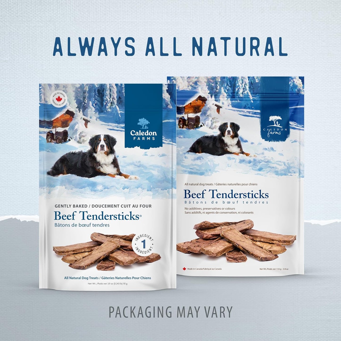Caledon Farms Beef Tendersticks All Natural Dog Treats 3.9Oz / 110 Grams