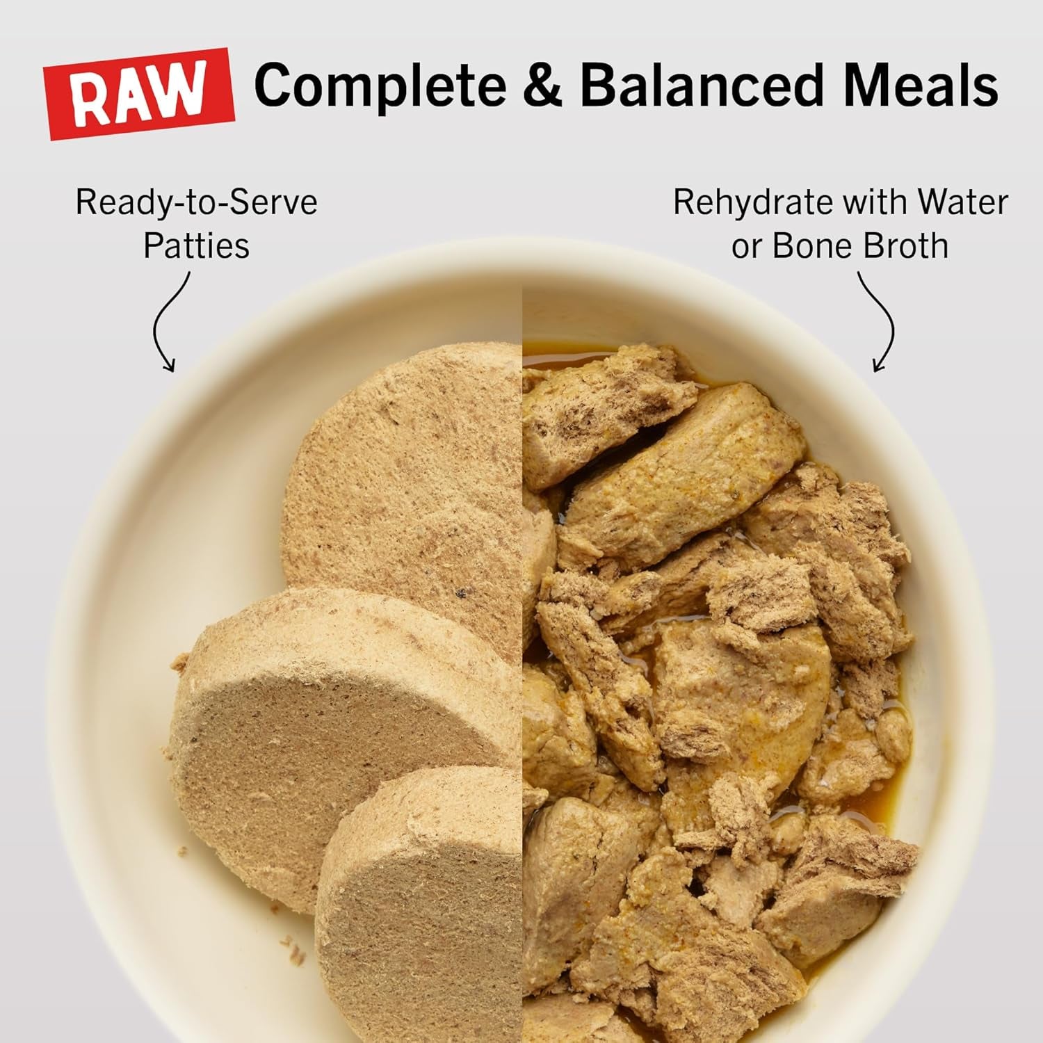 Stella & Chewy'S Freeze-Dried Raw Dinner Patties - Chicken Recipe - High Protein Grain-Free Puppy & Dog Food - Perfect for Picky Eaters - 14 Oz