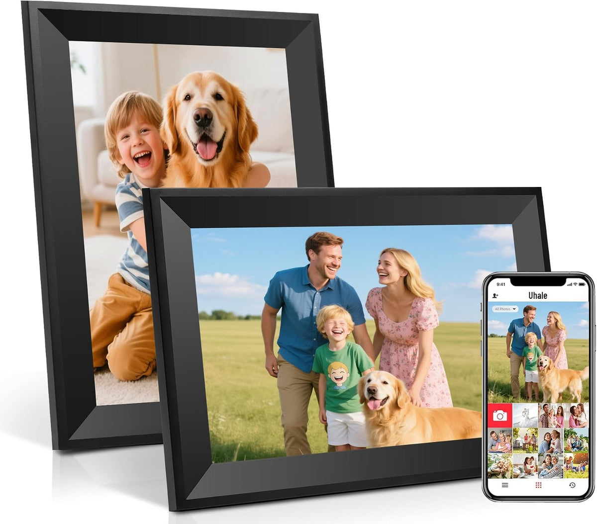 10.1 Inch Smart Wifi Digital Picture Frame-Load from Phone Capability