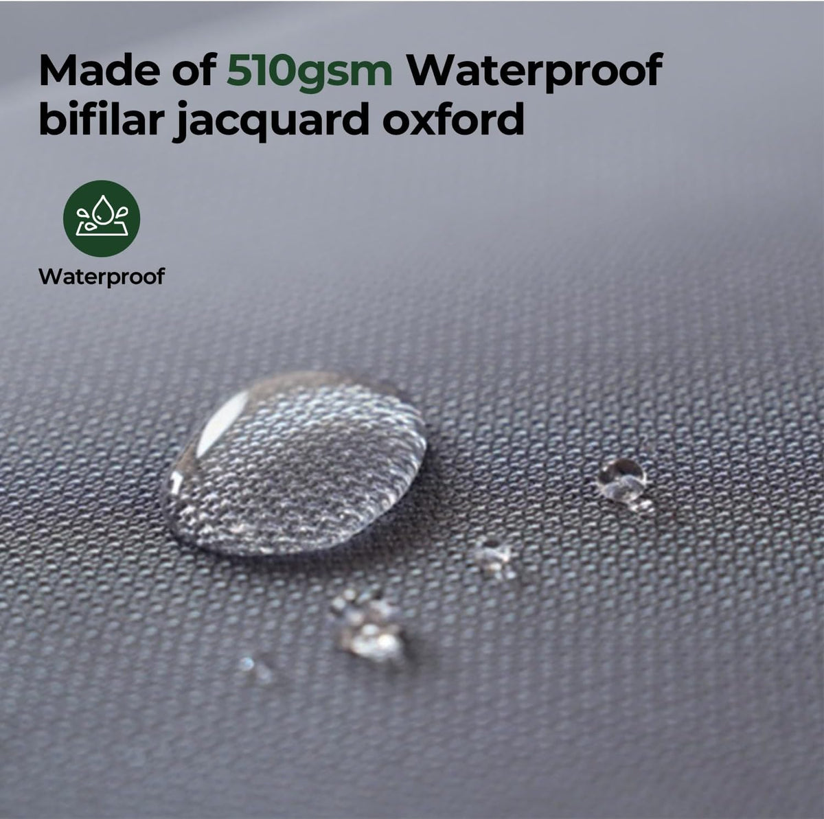 BALANCE Oxford Dog Bed for Small Dogs, Waterproof Dogs Crates Pad Outdoor Dog Crate Mat, Wipe Clean & Easy Rinse, 24 Inch