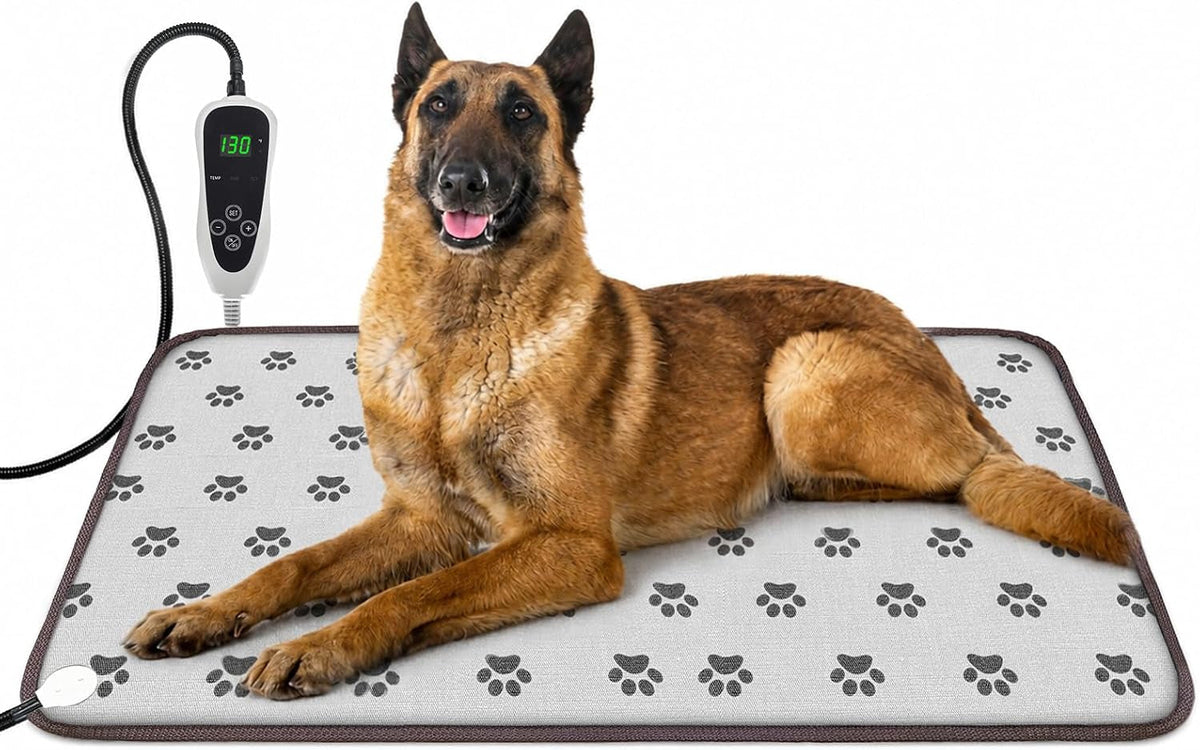 GOLOPET Extra Large Dog Heating Pad 47X30 in with Normally Open Function