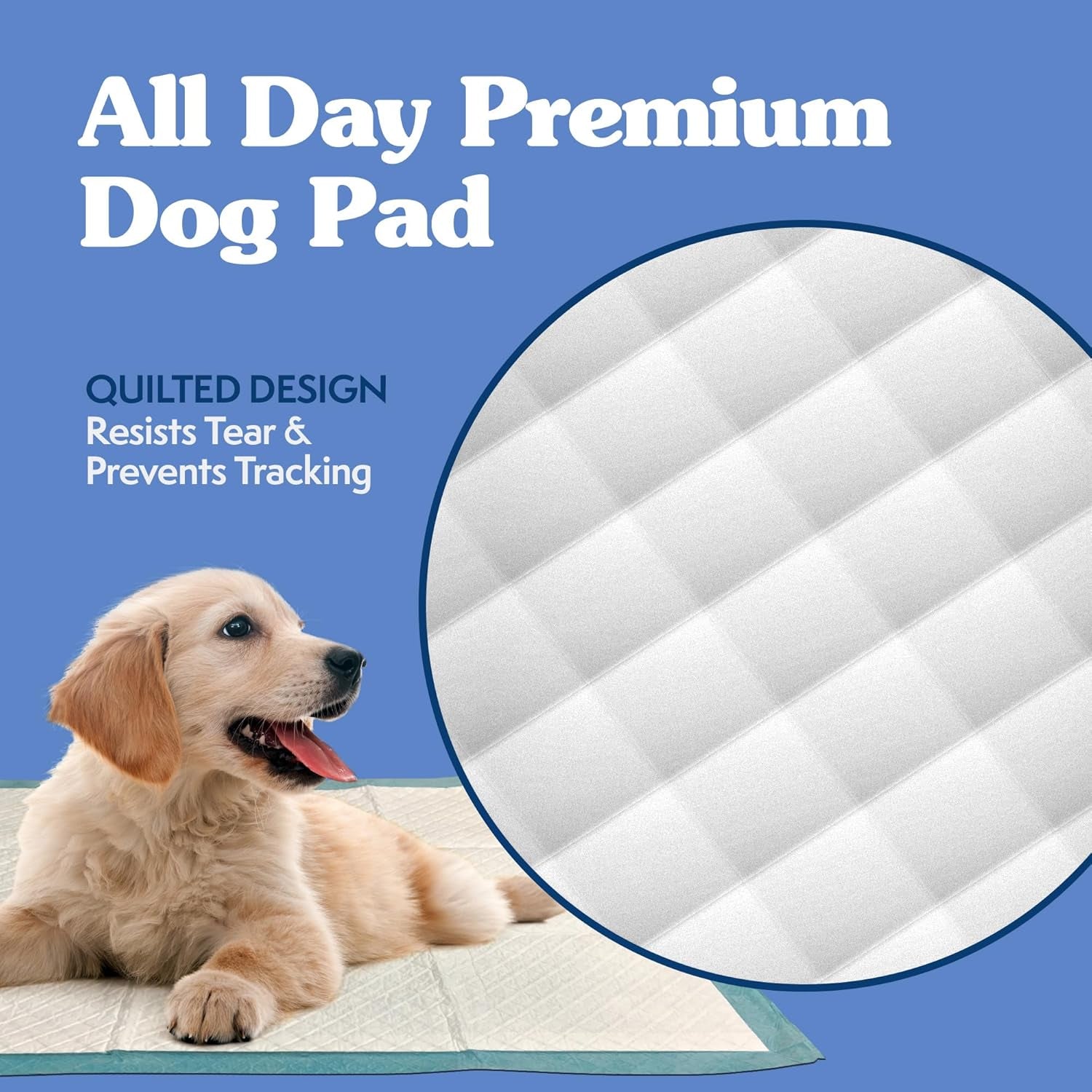 Simple Solution Extra Large Pee Pads for Dogs, Puppy Potty Training, Leak Proof Dog Pads, Pet Pee Pad, Disposable Puppy Pad, XLARGE 28"X30" | Dog Training Pads, Puppy Potty Training, Housebreaking, Disposable Pee Pads, Floor Protection, Indoor Potty, Puppy Essentials