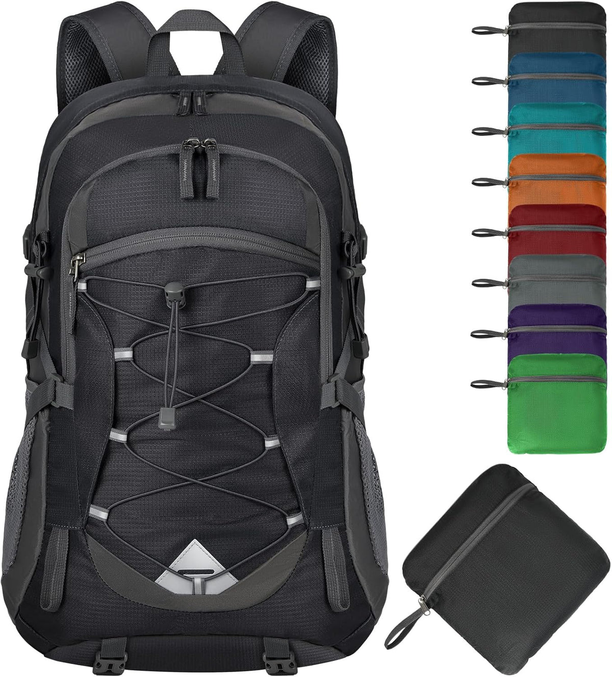 IGOLUMON Hiking Backpack 40L Packable Lightweight Camping Daypack Men Women