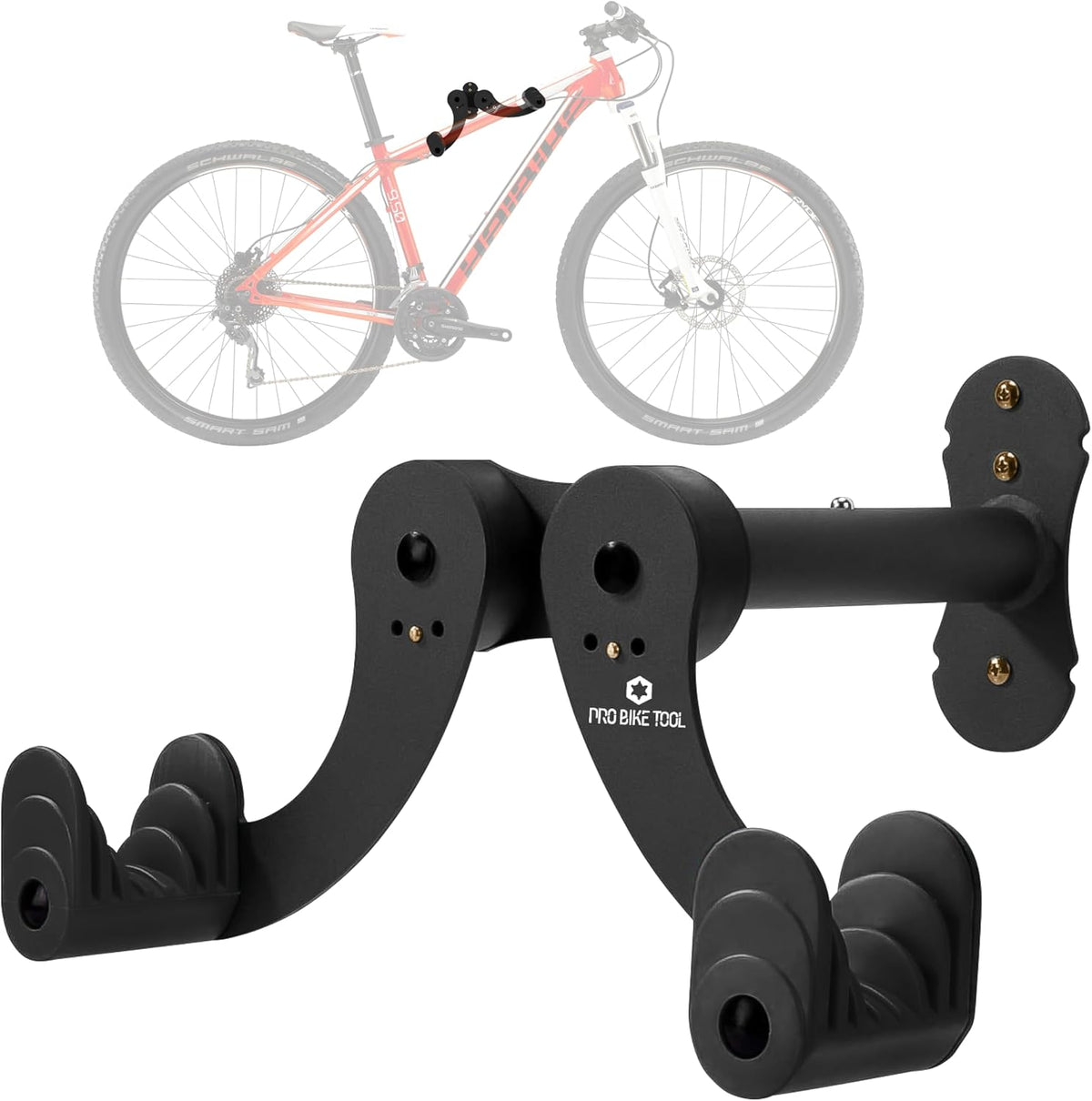 PRO BIKE TOOL Bike Rack for Garage Wall Mount - Horizontal Bike Storage