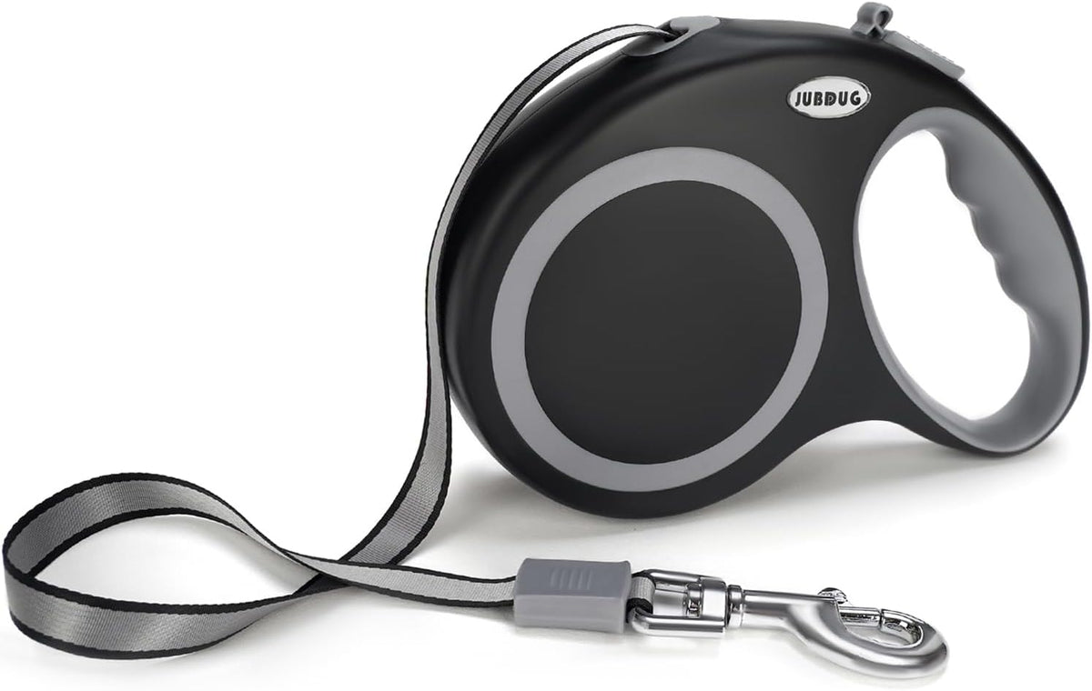 Retractable Dog Leash, 26 Feet Dog Leash for Small to Large Dogs up to 110Lbs,Heavy Duty Design with Anti-Slip Handle, One-Handed Quick-Lock Braking System.