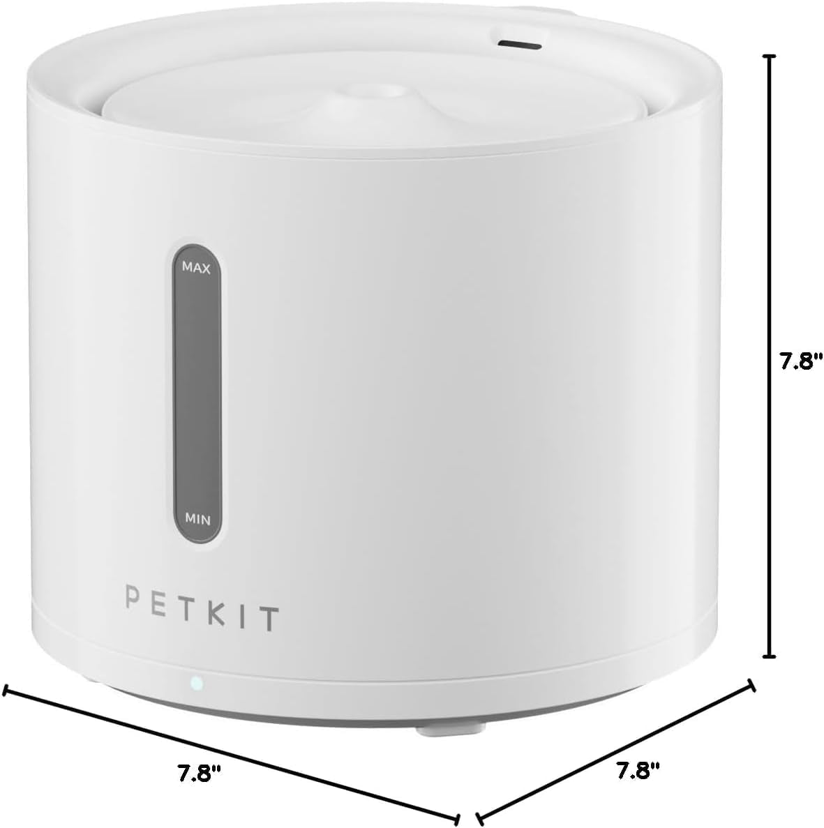 PETKIT EVERSWEET Solo 2 Cat Water Fountain with Pump, Ultra Quiet 70Oz/2L Pet Water Fountain for Cats and Dogs Inside, 3 Working Modes, Visualization Window, (App Control)