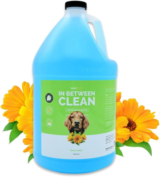 Bark2Basics in between Clean Waterless Dry Dog Shampoo, No Rinse, 1 Gallon