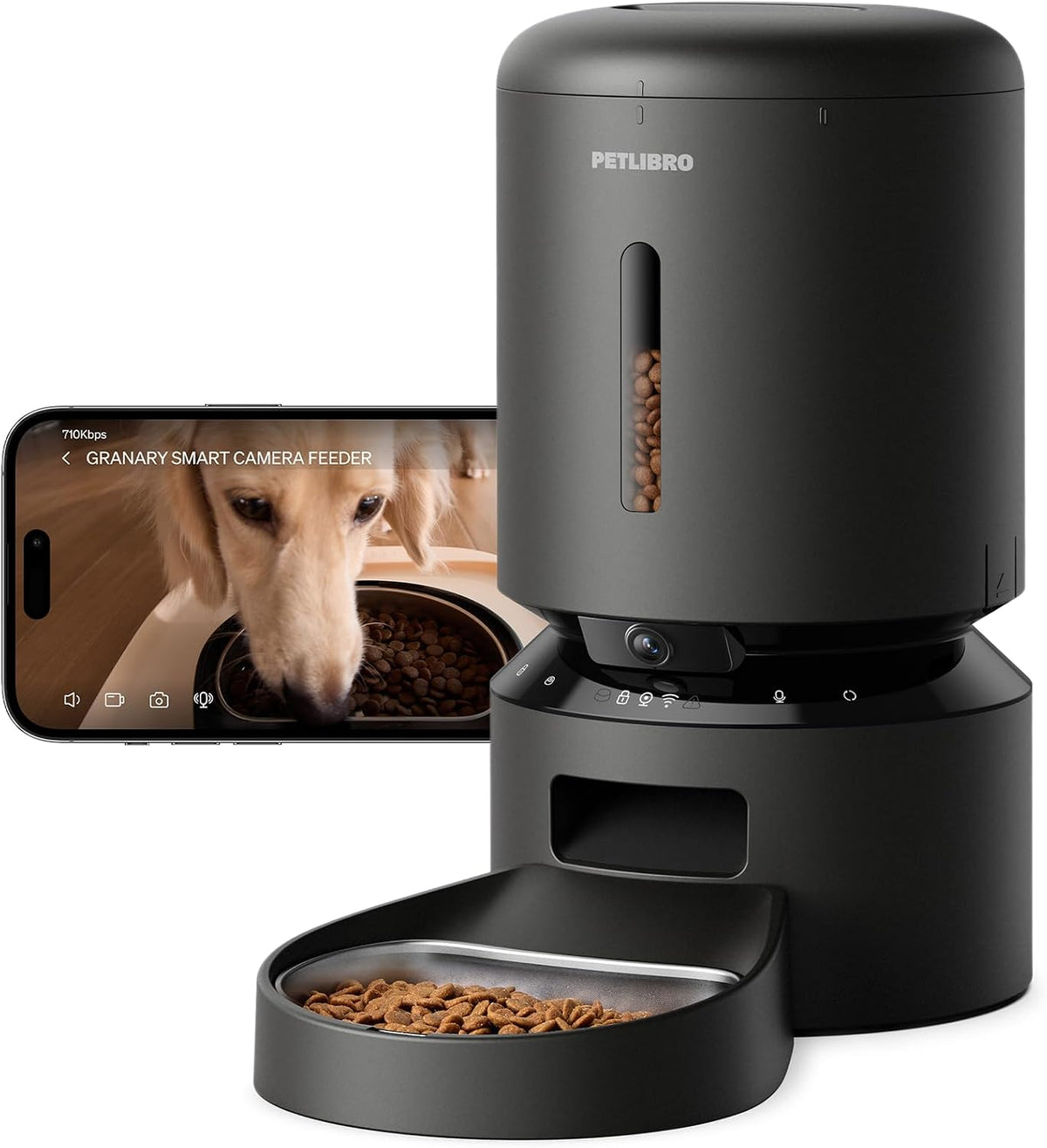 PETLIBRO Automatic Cat Feeder with Camera, 1080P HD Video & Night Vision