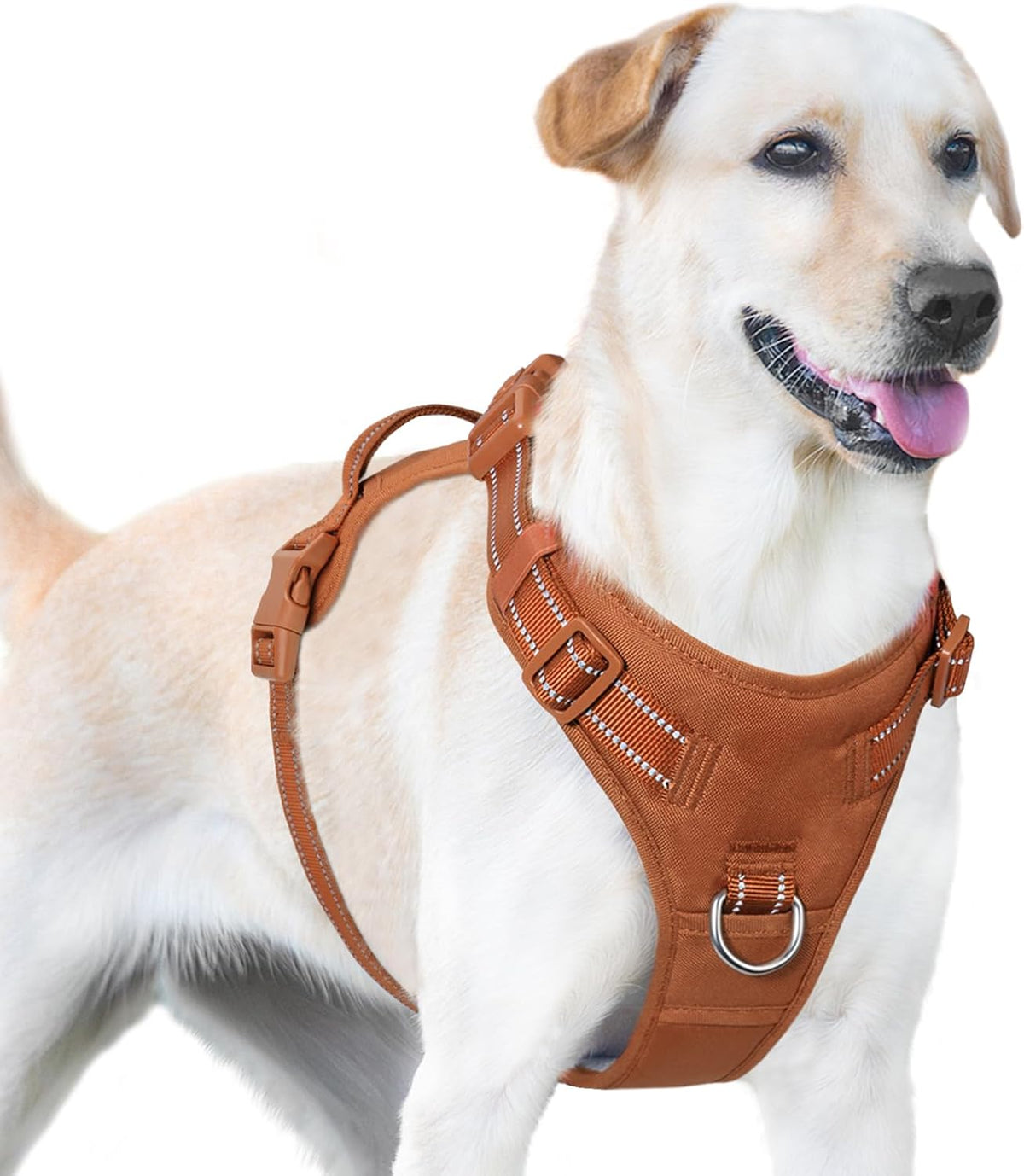 Sunraymascota No Pull Dog Harness Front Clip Handle, Reflective Pupppy Vest